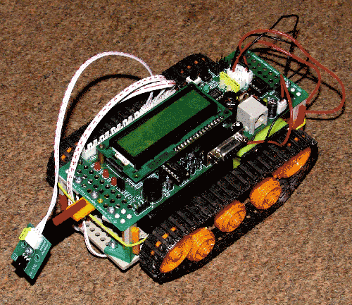 Общий вид набора разработчика IE-ROBOPICA 