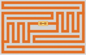 RFID-метка проездного билета московского метрополитена